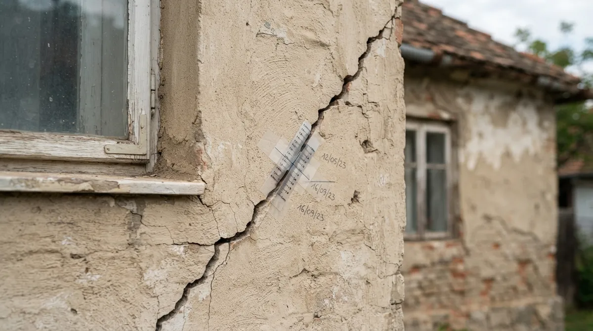 Repedések a falon: mikor veszélyes, mi okozza, mikor kell statikus?