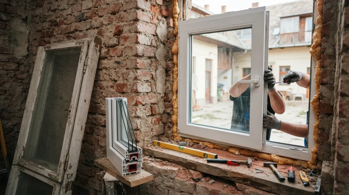 Nyílászárócsere: Uw-érték, üvegezés, profil és vasalat érthetően