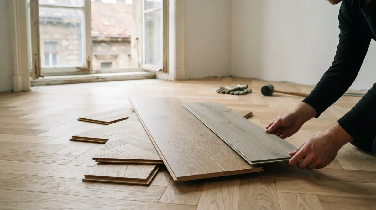 Parketta, laminált vagy vinyl (SPC): melyik hova, padlófűtéssel is?